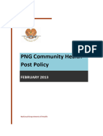 Community Health Post Policy
