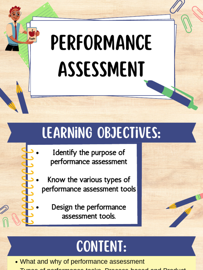 Purpose of Performance Assessment | PDF | Educational Assessment | Learning