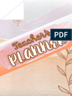 Teacher's Planner Design 3