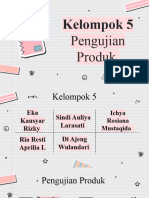 Kelompok 5 - Pengujian Produk