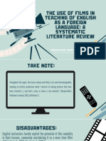 The USE of FILMS in TEACHING of English As A Foreign Language A Systematic Literature Review