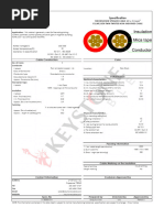 2.5mm SWA LSHF Cable Specifications | PDF | Electrical Conductor ...