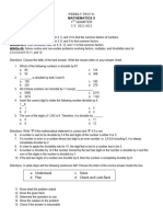 Weekly Test#1 Math 5