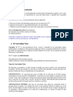 La Carta de Presentacion y Curriculum