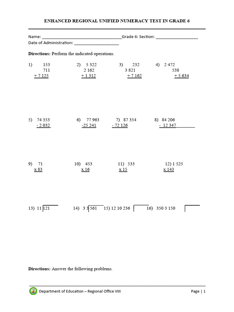 Grade6 Enhanced Runt | PDF