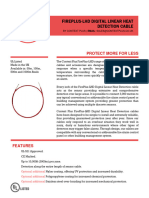 FIREPLUS-LHD DIGITAL LINEAR HEAT DETECTION CABLE - Sales Leaflet - 2019