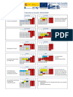 Calendario 2019 2020