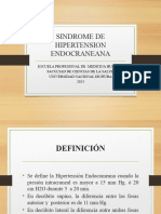 Sindrome de Hipertension Endocraneana 2023