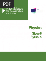 Physics Stage 6 Syllabus 2017