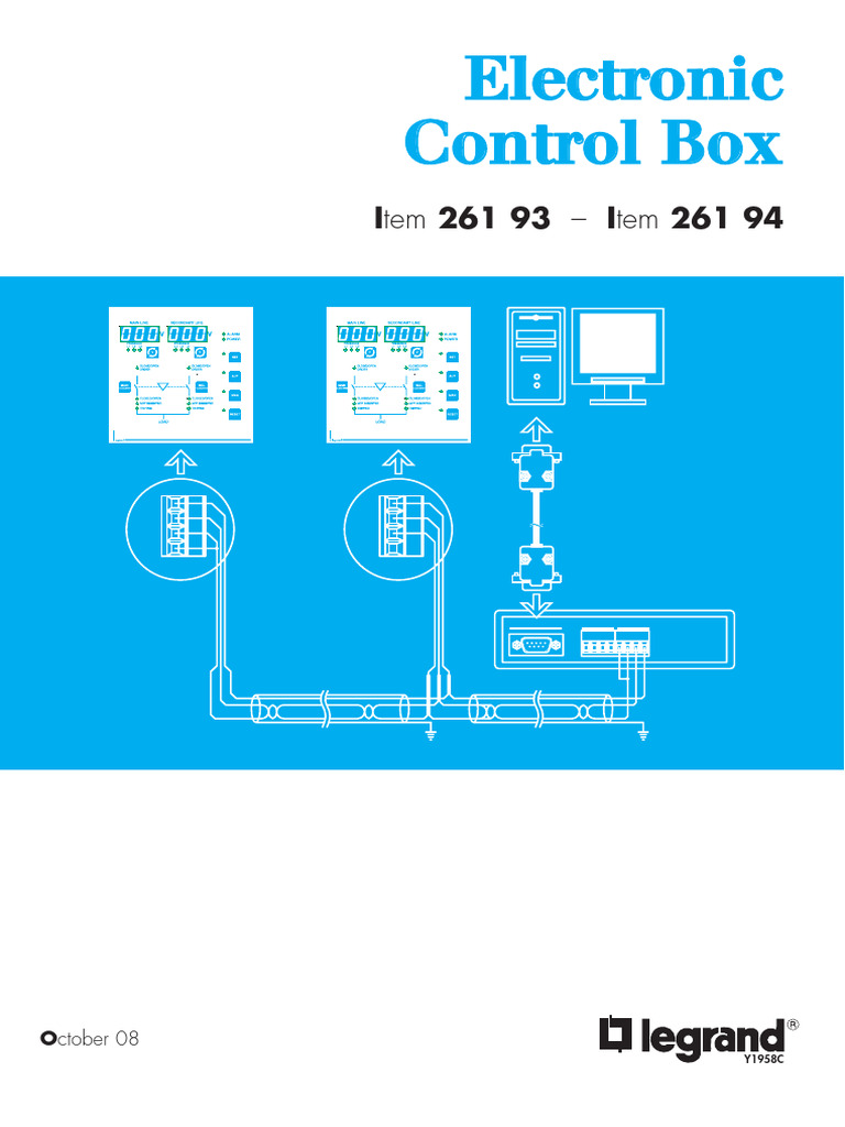 Electronic Control Box Overview | PDF | Power Supply | Relay