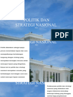 Politik Dan Strategi Nasional