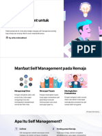 Self Management Untuk Remaja