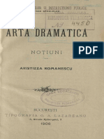 Arta Dramatica Romanescu 22aristizza Bucuresti 1906111