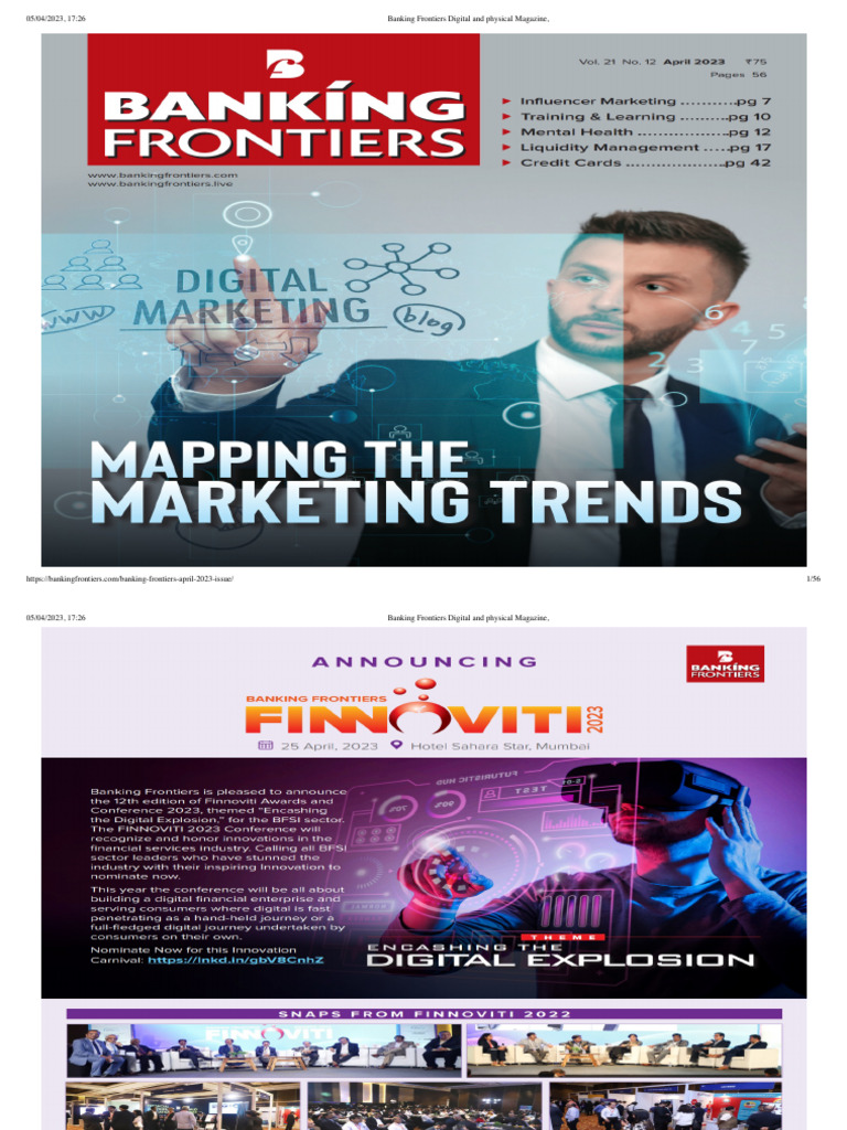 Banking Frontiers April 2023 Issue | PDF