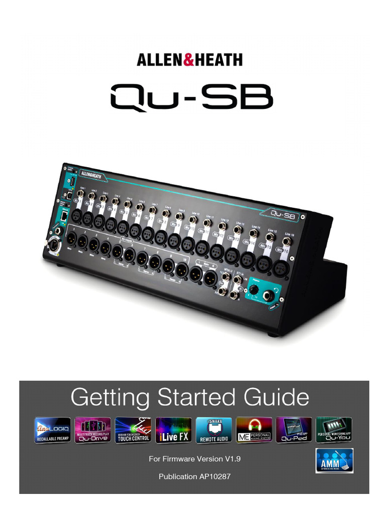 Qu SB Getting Started Guide AP10287 2 | PDF | Ios | Wi Fi
