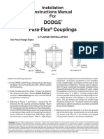 Paraflex Coupling Instruction Manual