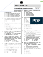 Constituent Assembly & Other Committees - DPP 2.1 - (CDS - 2 Viraat 2023)