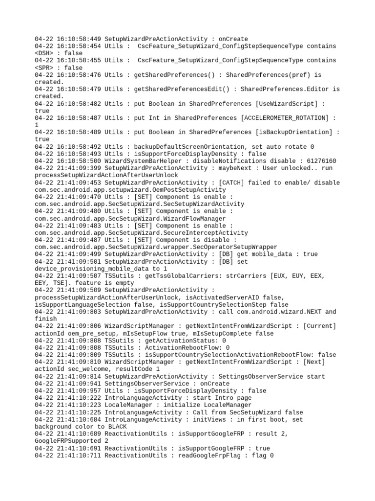 Setup Wizard | PDF
