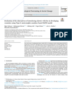 Evaluation of The Alternatives of Introducing Electric Vehicles in Developing Countries Using Type-2 Neutrosophic Numbers Based RAFSI Model