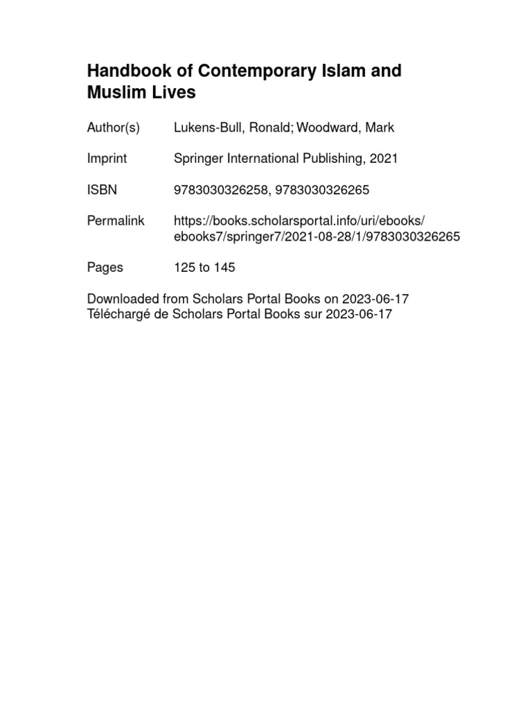 Minority Fiqh in Western Contexts