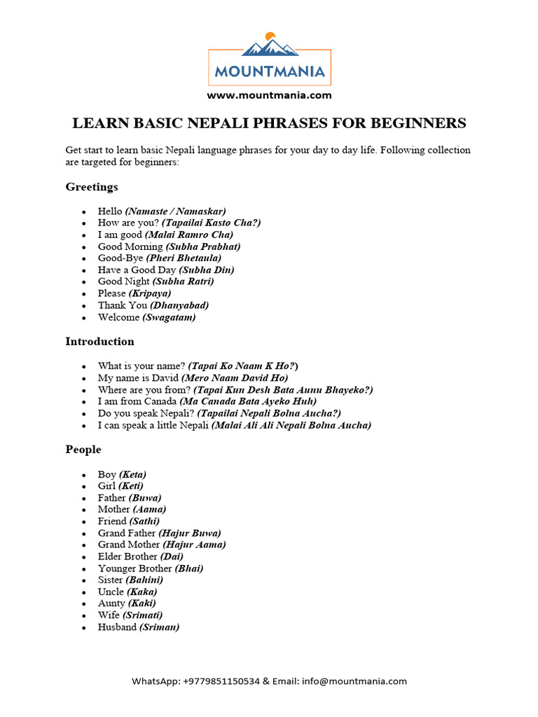 NEPALI LANGUAGE HISTORY PDF visual data 5