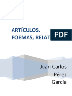 Artículos Poemas Relatos