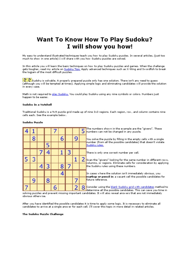 Sudoku Puzzles. How to do a 4x4 Sudoku Grid (easiest) Every column, row and  mini-grid must contains the numbers 1, 2, 3 and 4. Can you work. - ppt  download