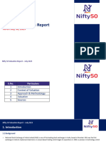NSE Nifty 50 Valuation Report - Educational Purpose