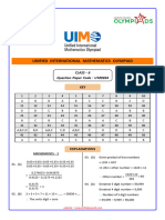 CL - 6 - UIMO-2023-Paper-9264 Key