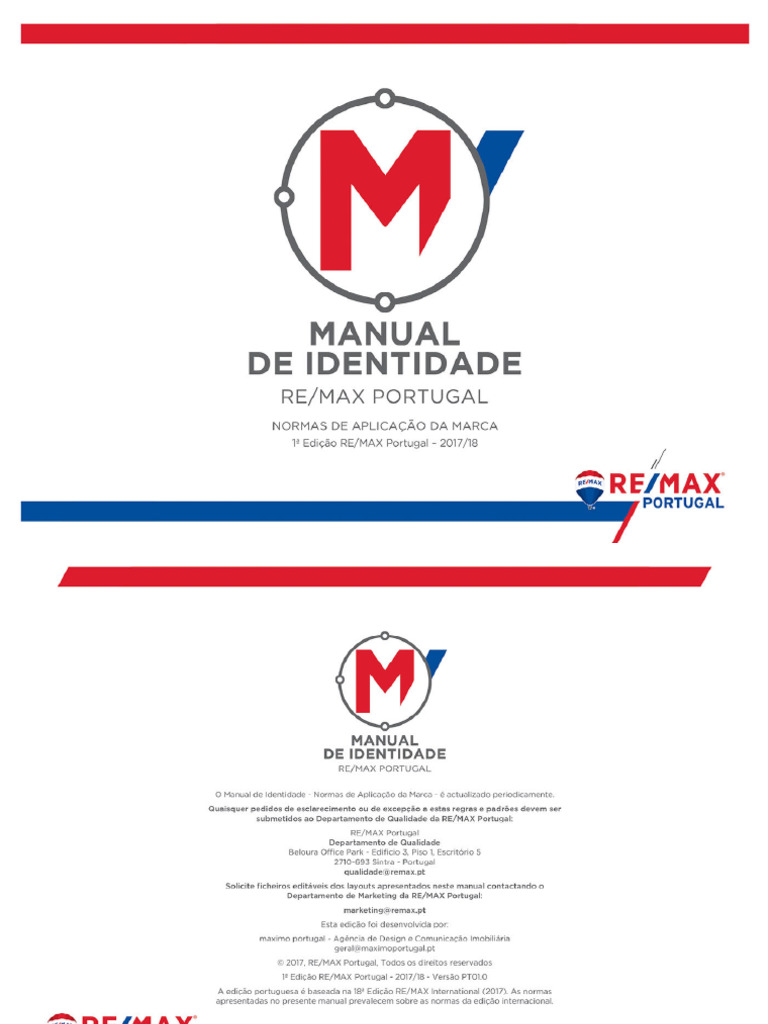 Manual Identidade REMAX Portugal 201 | PDF
