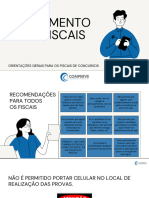 Treinamento para Fiscais: Orientações Gerais para Os Fiscais de Concursos