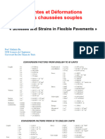 Stresses and Strain in Flexible Pavements
