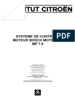 Systeme de Controle Moteur Bosch Motronic Mp70