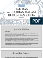 Hak Dan Kewajiban Dalam Hubungan Kerja