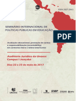 Seminário Internacional de Políticas Públicas em Educação