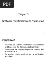 Chapter 7 Software Verification and Validation