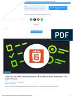 (100% Off) 500 HTML Interview Questions & Answers In-Depth Explanation Free Course Coupon