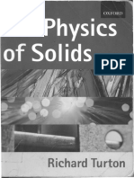 The Physics of Solids (Richard John Turton)