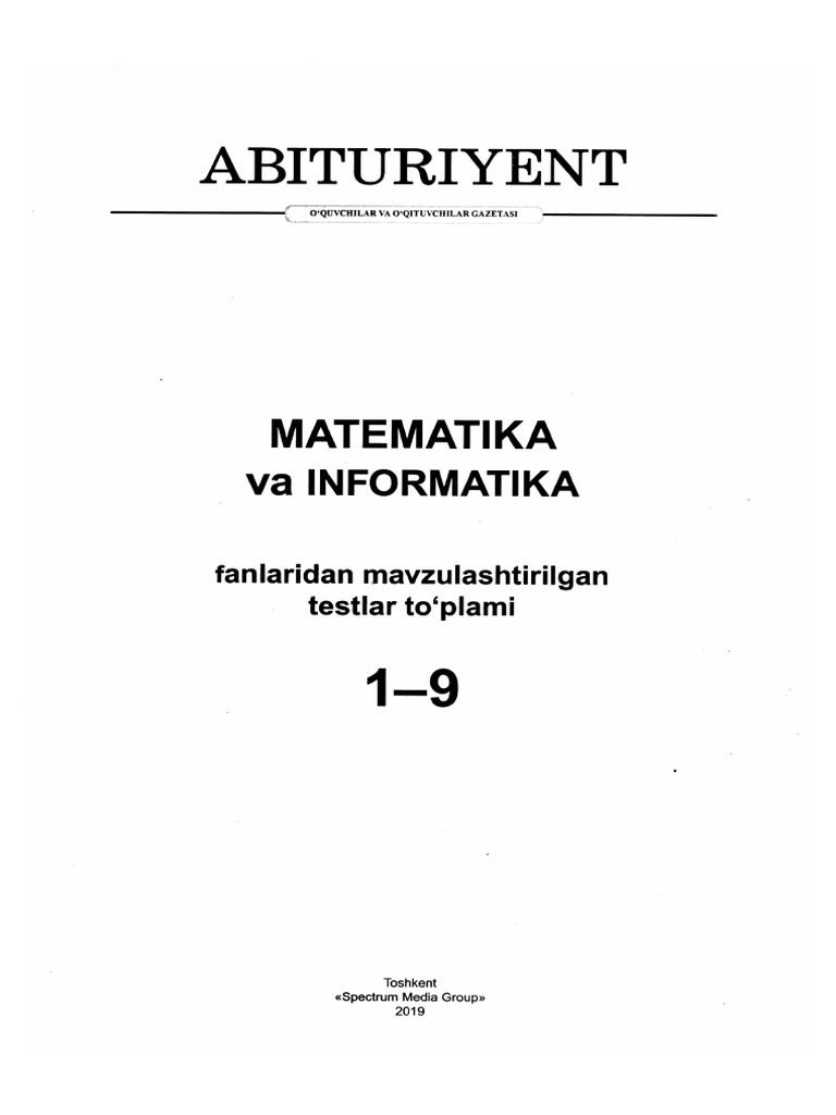 abituriyent 1 9 matematika pdf download