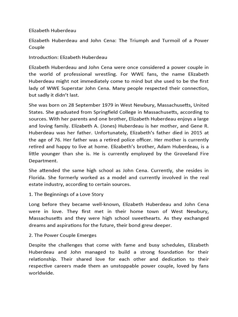 Elizabeth Huberdeau | PDF | Divorce | Marriage, image size:768x1024