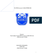 Contoh Format Laporan Penelitian X SMA Geografi