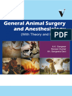 General Animal Surgery and Anaesthesiology (VetBooks - Ir)