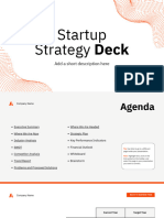 Startup Strategy Template