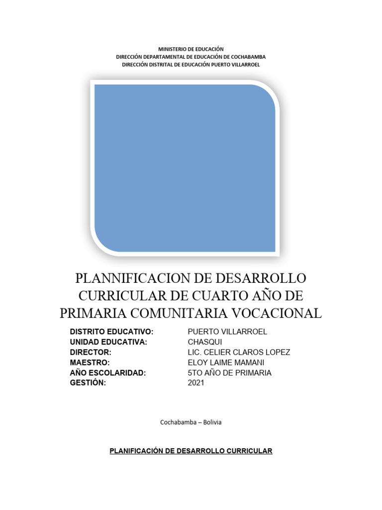 PDC 5to Prim | PDF