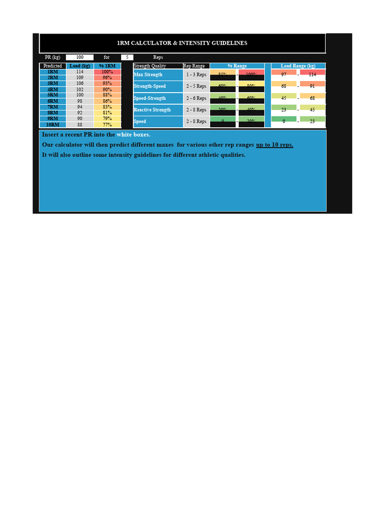 Programming - Excel Template | PDF