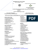 Liste Des Lecons de L'examen Probatoire Fichier Actualise 2019