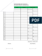 Daftar Hadir Tamu Undangan Osmajur