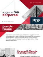 Materi Kerjahatan Korporasi