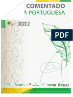 3 Série - Teste Comentado de Língua Portuguesa - AD2022 - 2