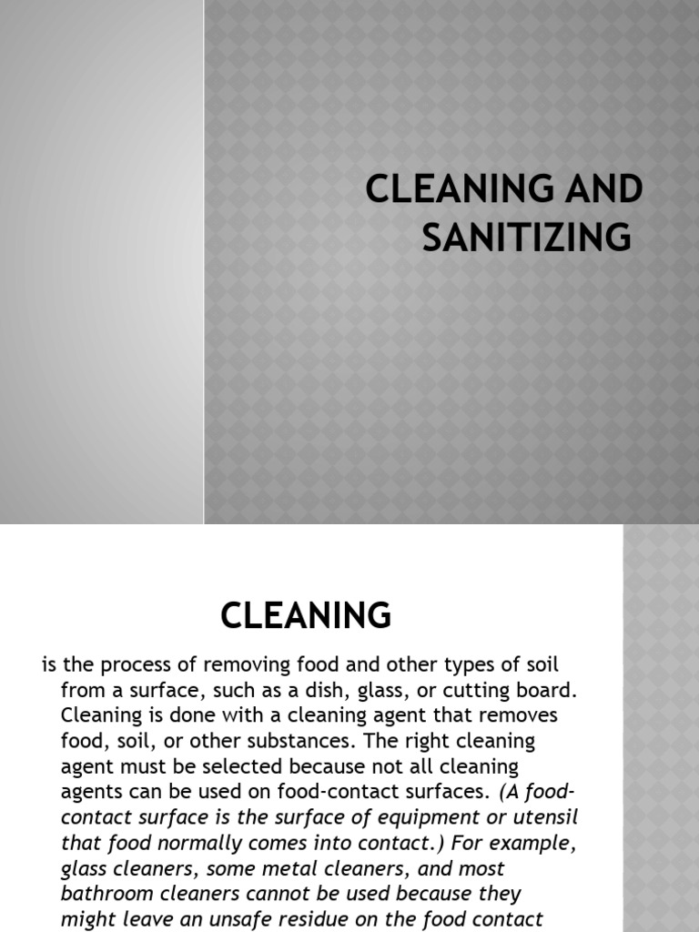 3.Cleaning and Sanitizing PDF Disinfectant Chemistry